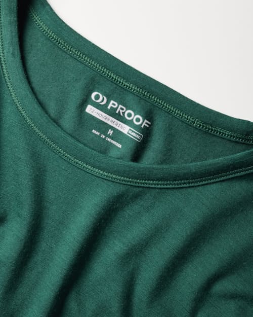 laydown detail image of 72-Hour Merino T-Shirt - Classic Fit