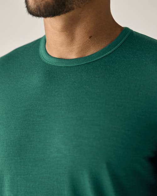 on model image of 72-Hour Merino T-Shirt - Classic Fit