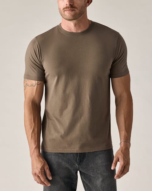 on model image of Vintage Soft Wash T-Shirt