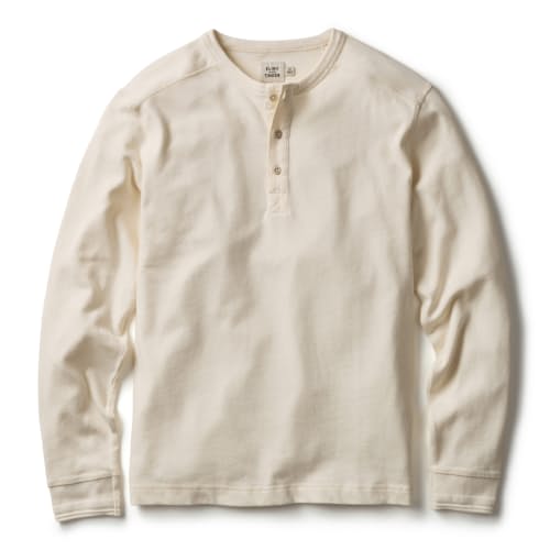 laydown image of Surplus Long Sleeve Henley