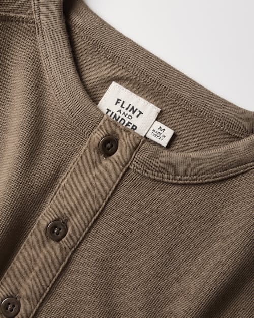 laydown detail image of Surplus Long Sleeve Henley