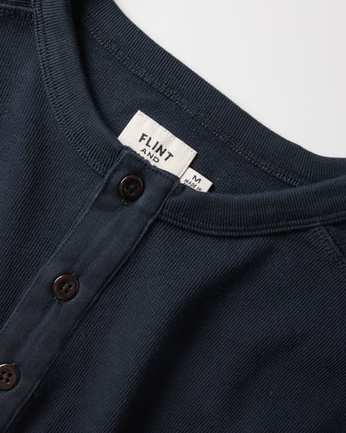 laydown detail image of Surplus Long Sleeve Henley