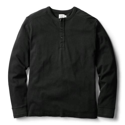 laydown image of Surplus Long Sleeve Henley