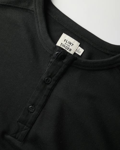 laydown detail image of Surplus Long Sleeve Henley