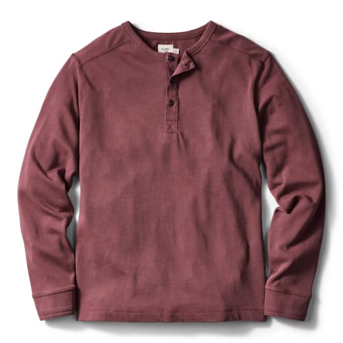 laydown image of Surplus Long Sleeve Henley