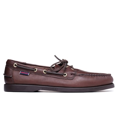 laydown image of Docksides Portland Boat Shoe