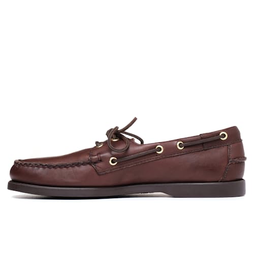 laydown image of Docksides Portland Boat Shoe