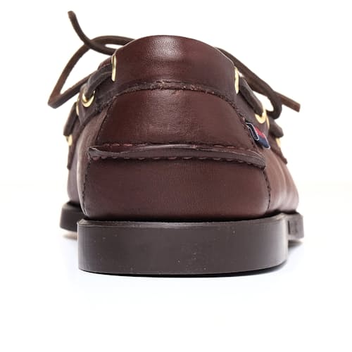 laydown image of Docksides Portland Boat Shoe