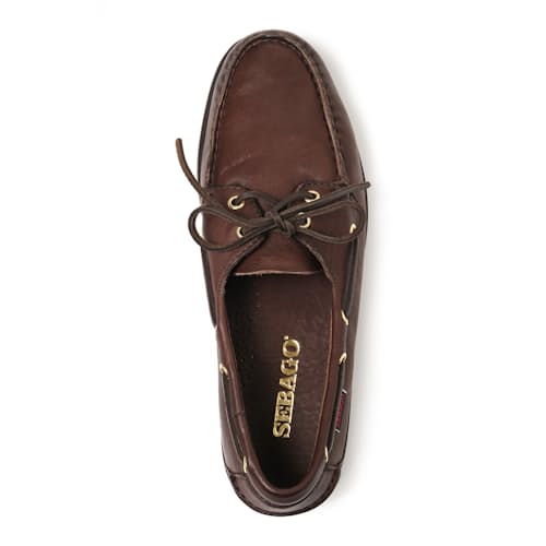 laydown image of Docksides Portland Boat Shoe