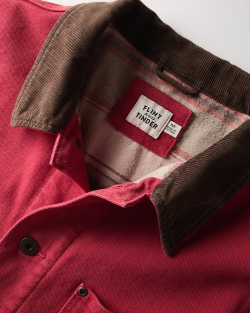 laydown detail image of Mason Flannel-Lined Chore Coat