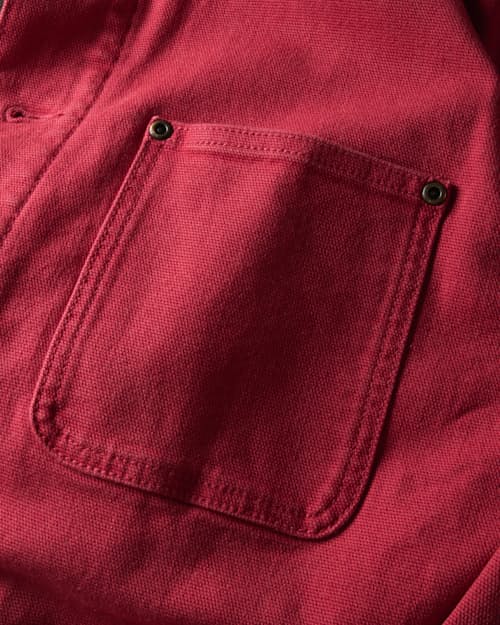 laydown detail image of Mason Flannel-Lined Chore Coat