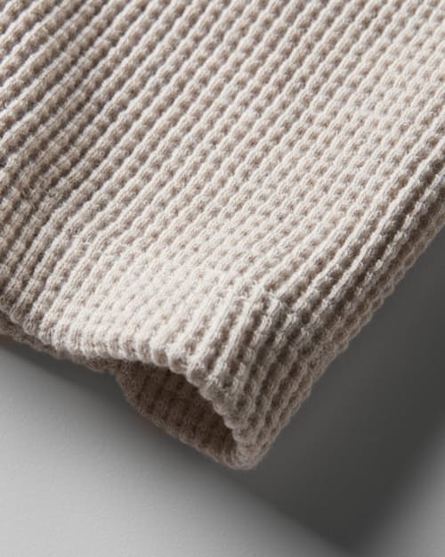 laydown detail image of Waffle Thermal Henley
