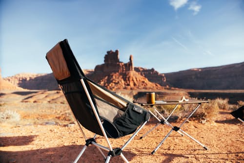 lifestyle image of Helinox Campcore Chair One High-Back (re)