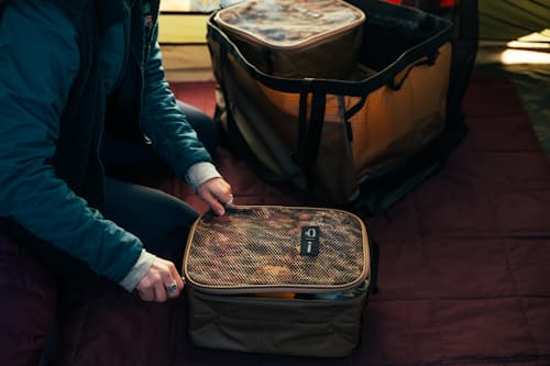 lifestyle image of Campcore Transporter Organization Cube SM