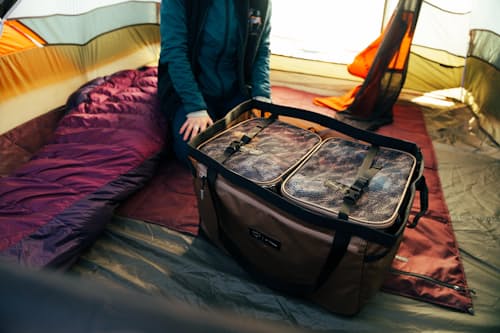 lifestyle image of Campcore Transporter Organization Cube SM