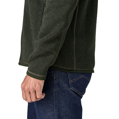 on model image of Better Sweater Fleece Jacket