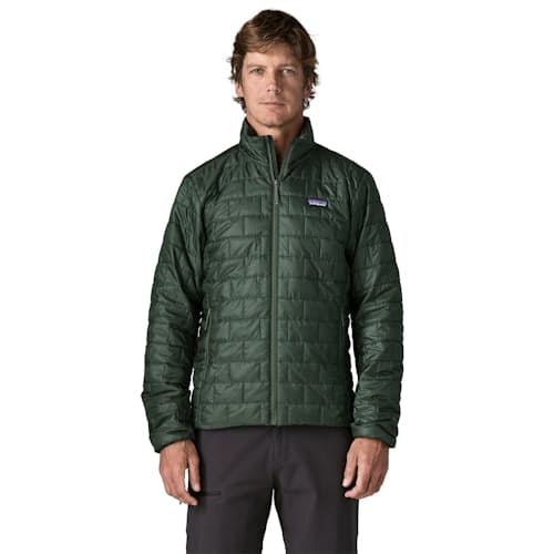 on model image of Nano Puff Jacket