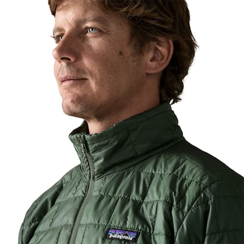on model image of Nano Puff Jacket