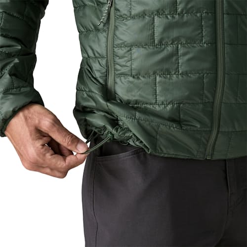 on model image of Nano Puff Jacket