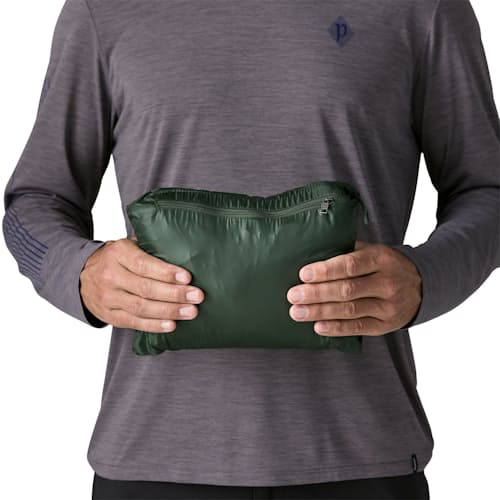 on model image of Nano Puff Jacket