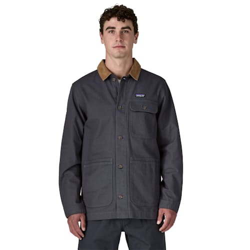 on model image of Point Reyes Canvas Jacket