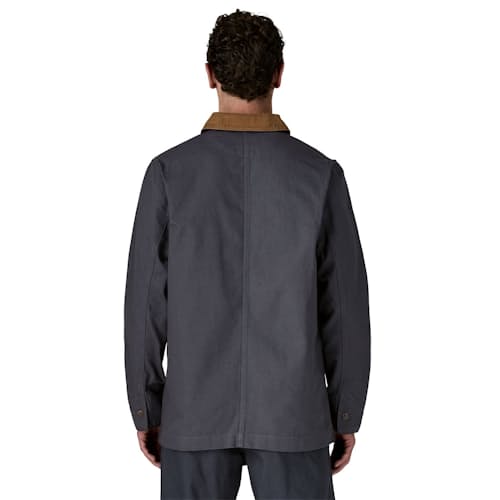 on model image of Point Reyes Canvas Jacket