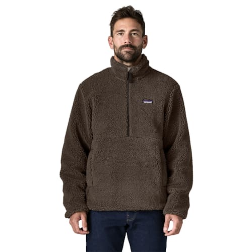on model image of Retro-X Pullover Quarter Zip Fleece