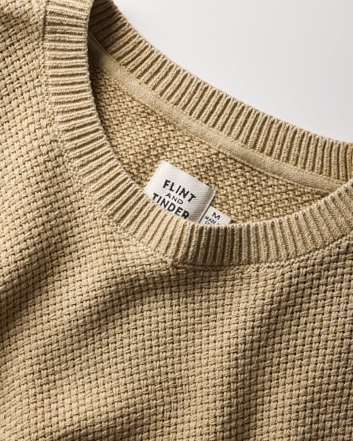 laydown detail image of Washed Cotton Crewneck