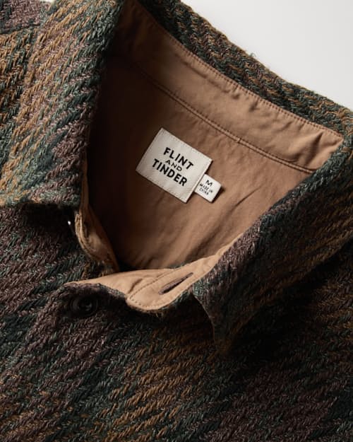 laydown detail image of Cabin Flannel Overshirt