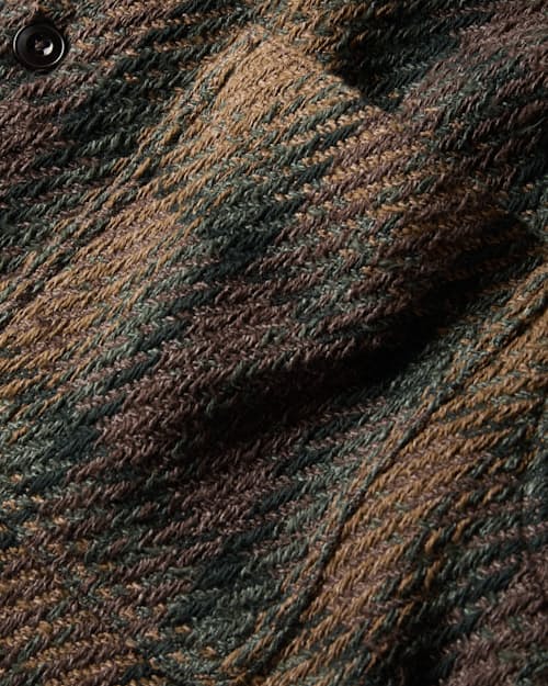laydown detail image of Cabin Flannel Overshirt
