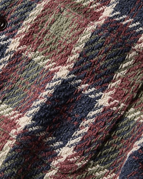 laydown detail image of Cabin Flannel Overshirt