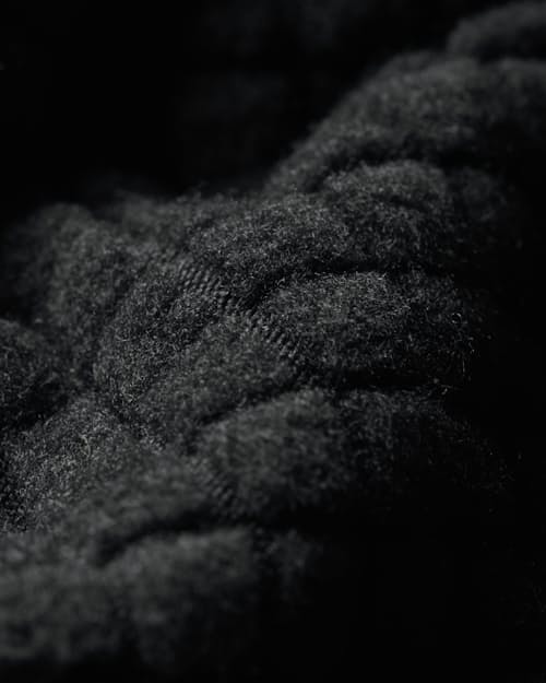 laydown detail image of GridFleece Half-Zip