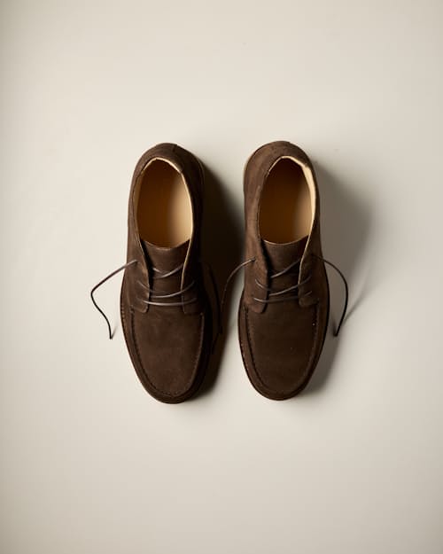 no crop image of Moc Toe Chukka Lug Sole Boot