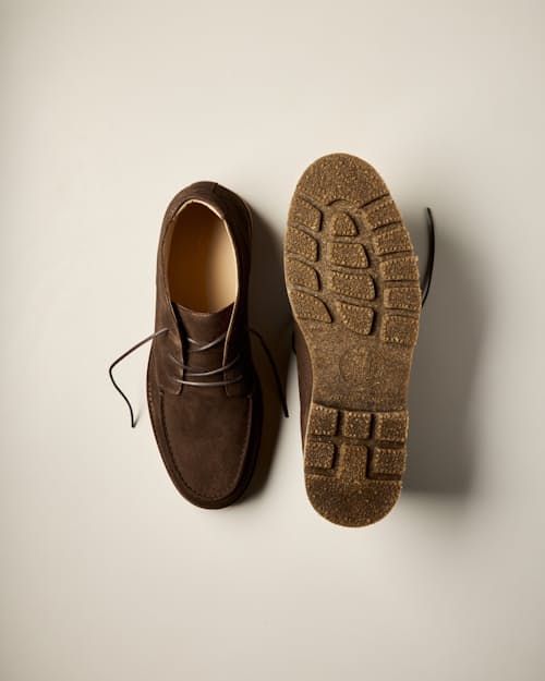 no crop image of Moc Toe Chukka Lug Sole Boot