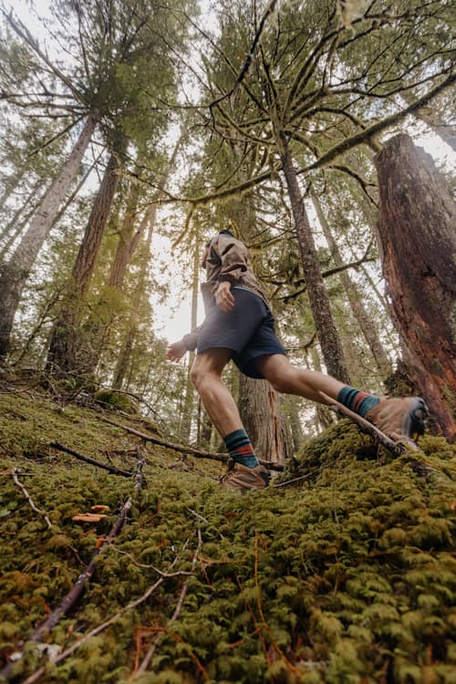 lifestyle image of Moab 3 Mid WP