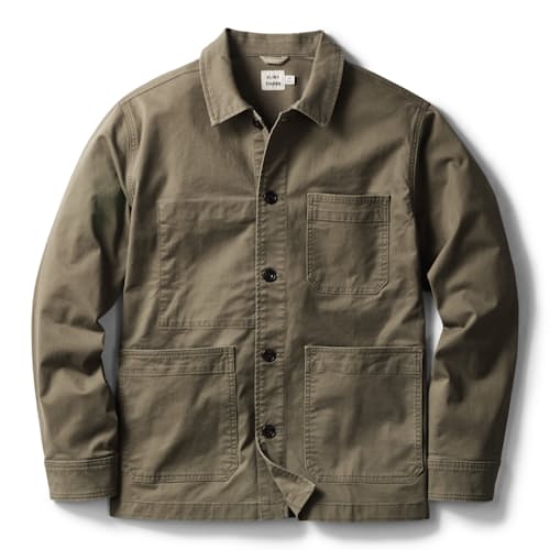 laydown image of Classic Chore Coat