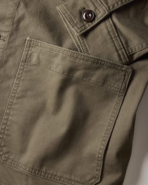 laydown detail image of Classic Chore Coat