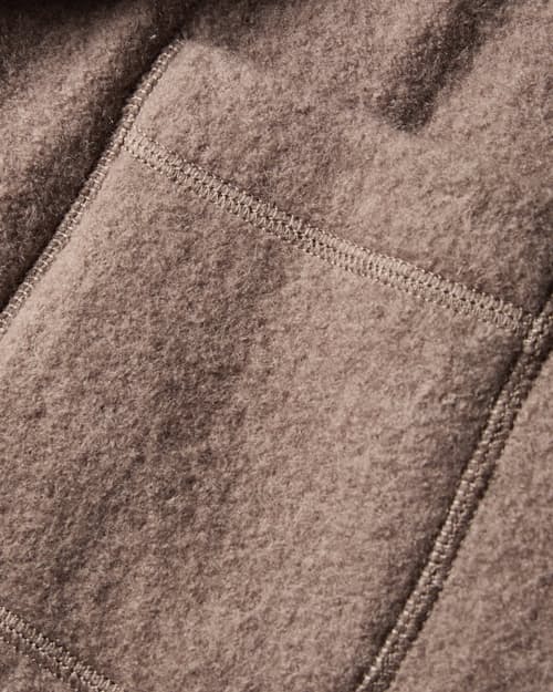 laydown detail image of Boiled Wool Chore Blazer