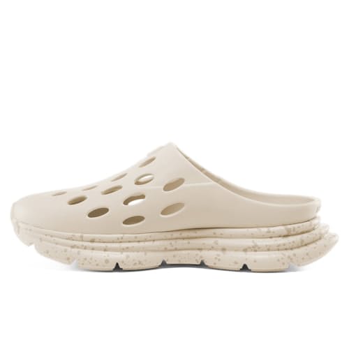 laydown image of Revive Open Back Recovery Shoe