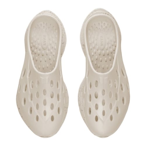 laydown image of Revive Open Back Recovery Shoe