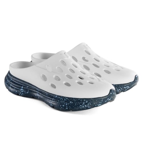laydown image of Revive Open Back Recovery Shoe