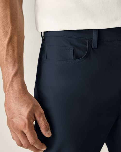 on model image of 365 5-Pocket Pant - HB Athletic Straight