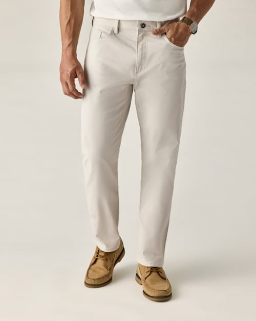 on model image of 365 5-Pocket Pant - HB Athletic Straight