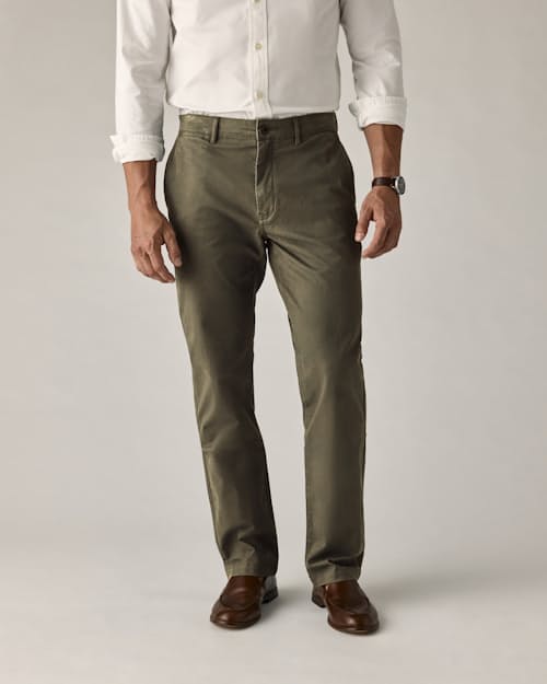on model image of 365 Chino Pant - HB Athletic Straight