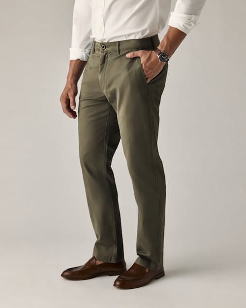 on model image of 365 Chino Pant - HB Athletic Straight