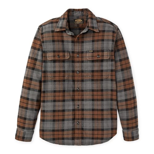 lifestyle image of Vintage Flannel Work Shirt
