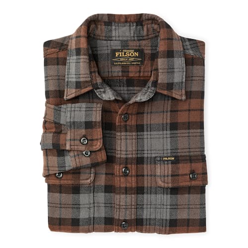 lifestyle image of Vintage Flannel Work Shirt