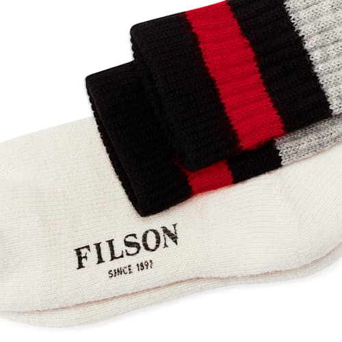 laydown detail image of 1970's Logger Thermal Socks