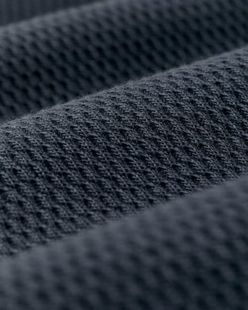 laydown detail image of Waffle Knit Thermal Crewneck