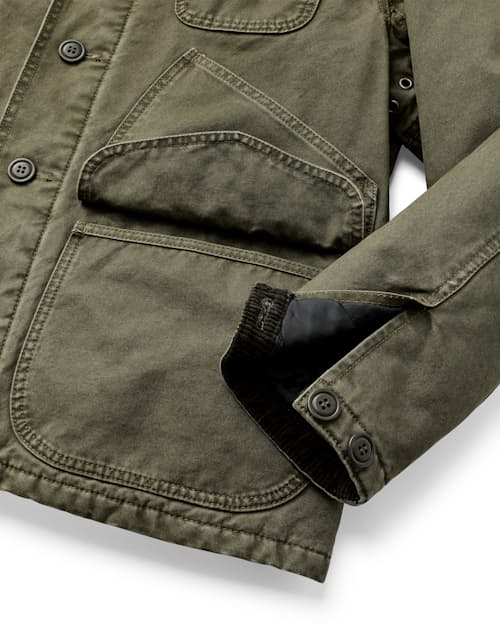 laydown detail image of Insulated Canvas Outfitter Jacket